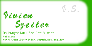 vivien szeiler business card